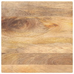 Blat stołu, 50x50x3,8 cm, kwadratowy, lite drewno mango