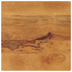 Blat stołu, 50x50x2,5 cm, kwadratowy, lite drewno mango