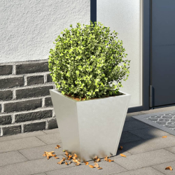 Donica ogrodowa, 30x30x30 cm, stal nierdzewna