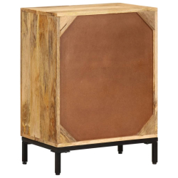 Szafka, 53x35x72 cm, lite drewno mango