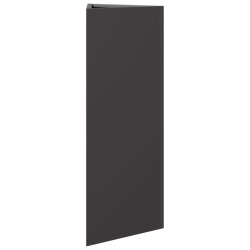 Donice ogrodowe, 2 szt., czarne, trójkątne, 30x26x75 cm, stal
