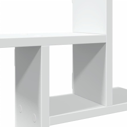 Półki ścienne, 2 szt., białe, 38x12x38 cm