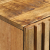 Szafka, 90x34x75 cm, lite surowe drewno mango