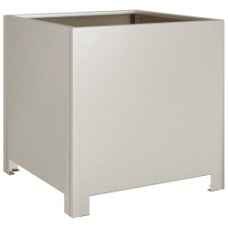 Donica ogrodowa, 40x40x40 cm, stal kortenowska