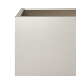 Donica ogrodowa, 40x40x40 cm, stal kortenowska