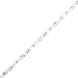 Stolik kawowy z LED Infinity, biały, 116x69x40 cm