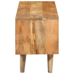 Szafka pod telewizor, 140x30x41 cm, lite drewno mango