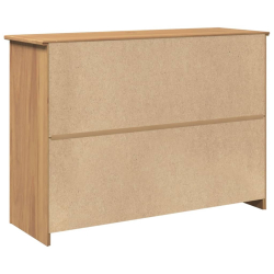 Szafka z szufladami Panama, 112x40x80 cm, lite drewno sosnowe