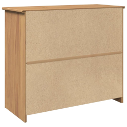 Szafka z szufladami Panama, 93x40x80 cm, lite drewno sosnowe