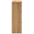 Szafka na buty Panama, 80x35x105 cm, lite drewno sosnowe
