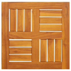 Blat stołu, 40x40x2 cm, kwadratowy, lite drewno akacjowe