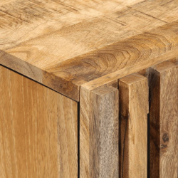 2-cz. zestaw mebli łazienkowych, surowe drewno mango