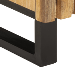 2-cz. zestaw mebli łazienkowych, surowe drewno mango