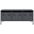 Szafka RTV, antracyt, 101,5x39x43,5 cm, stal walcowana na zimno