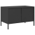 Szafka RTV, czarna, 68x39x43,5 cm, stal walcowana na zimno