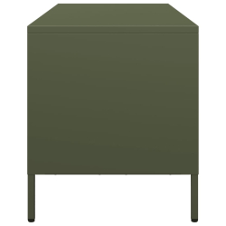 Szafka RTV, oliwkowa, 101,5x39x43,5 cm, stal walcowana na zimno