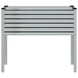 Donica ogrodowa, 100x41x90 cm, stal galwanizowana