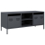 Szafka RTV, antracyt, 101,5x39x43,5 cm, stal walcowana na zimno