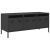 Szafka RTV, czarna, 101,5x39x43,5 cm, stal walcowana na zimno