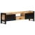 Szafka pod TV, 140x30x40 cm, surowe drewno mango