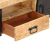 Szafka pod TV, 140x30x40 cm, surowe drewno mango