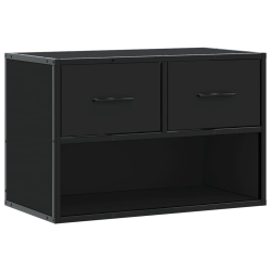 Szafka pod telewizor, czarna, 60x31x39,5 cm