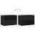 Szafka pod telewizor, czarna, 60x31x39,5 cm