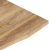 Blat biurka, z wycięciem, 120x50x2,5 cm, surowe drewno mango