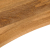 Blat biurka, z wycięciem, 110x60x2,5 cm, surowe drewno mango