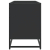Szafka pod TV, czarna, 100x35x50 cm