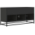 Szafka pod TV, czarna, 100x35x50 cm