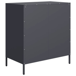 Szafka, antracytowa, 68x39x73,5 cm, stal walcowana na zimno
