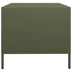 Szafka RTV, oliwkowa, 68x50x43,5 cm, stal walcowana na zimno