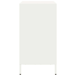 Szafka, biała, 68x39x73,5 cm, stal walcowana na zimno
