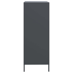 Szafka, antracytowa, 68x39x103,5 cm, stal