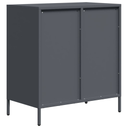 Szafka, antracytowa, 68x39x73,5 cm, stal walcowana na zimno