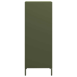 Szafka, oliwkowa, 35x39x103,5 cm, stal