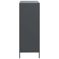 Szafka, antracytowa, 68x39x101,5 cm, stal