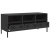 Szafka RTV, czarna, 101,5x39x43,5 cm, stal walcowana na zimno