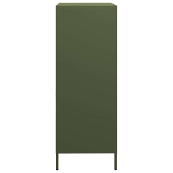 Szafka, oliwkowa, 68x39x101,5 cm, stal