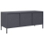 Szafka RTV, antracyt, 101,5x39x43,5 cm, stal walcowana na zimno