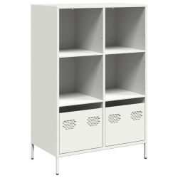 Szafka, biała, 68x39x103,5 cm, stal