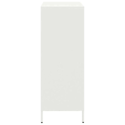 Szafka, biała, 68x39x103,5 cm, stal