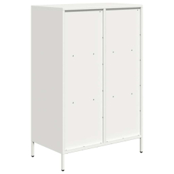 Szafka, biała, 68x39x103,5 cm, stal