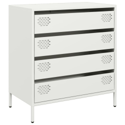 Szafka, biała, 68x39x73,5 cm, stal walcowana na zimno