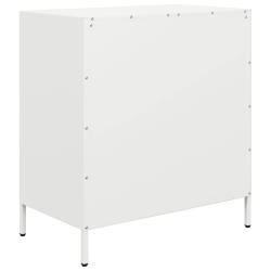 Szafka, biała, 68x39x73,5 cm, stal walcowana na zimno