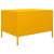 Stolik kawowy musztarda 68,5x50x43,5 cm stal walcowana na zimno