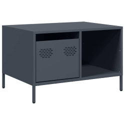 Stolik kawowy antracyt 68,5x50x43,5 cm stal walcowana na zimno