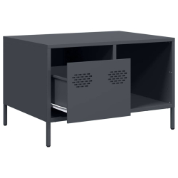 Stolik kawowy antracyt 68,5x50x43,5 cm stal walcowana na zimno