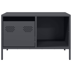 Stolik kawowy antracyt 68,5x50x43,5 cm stal walcowana na zimno